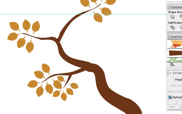 tree branch tutorial 17
