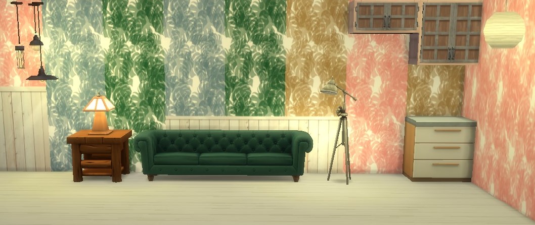 comfort leaves wall paper